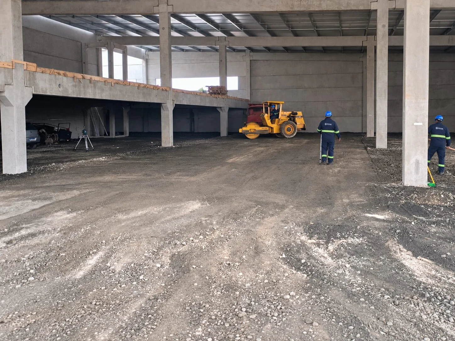 Obra executada pela Elotec