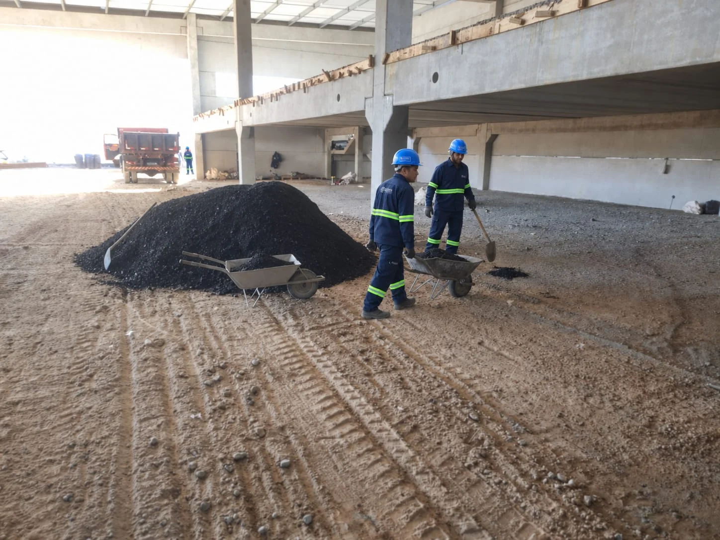 Obra executada pela Elotec