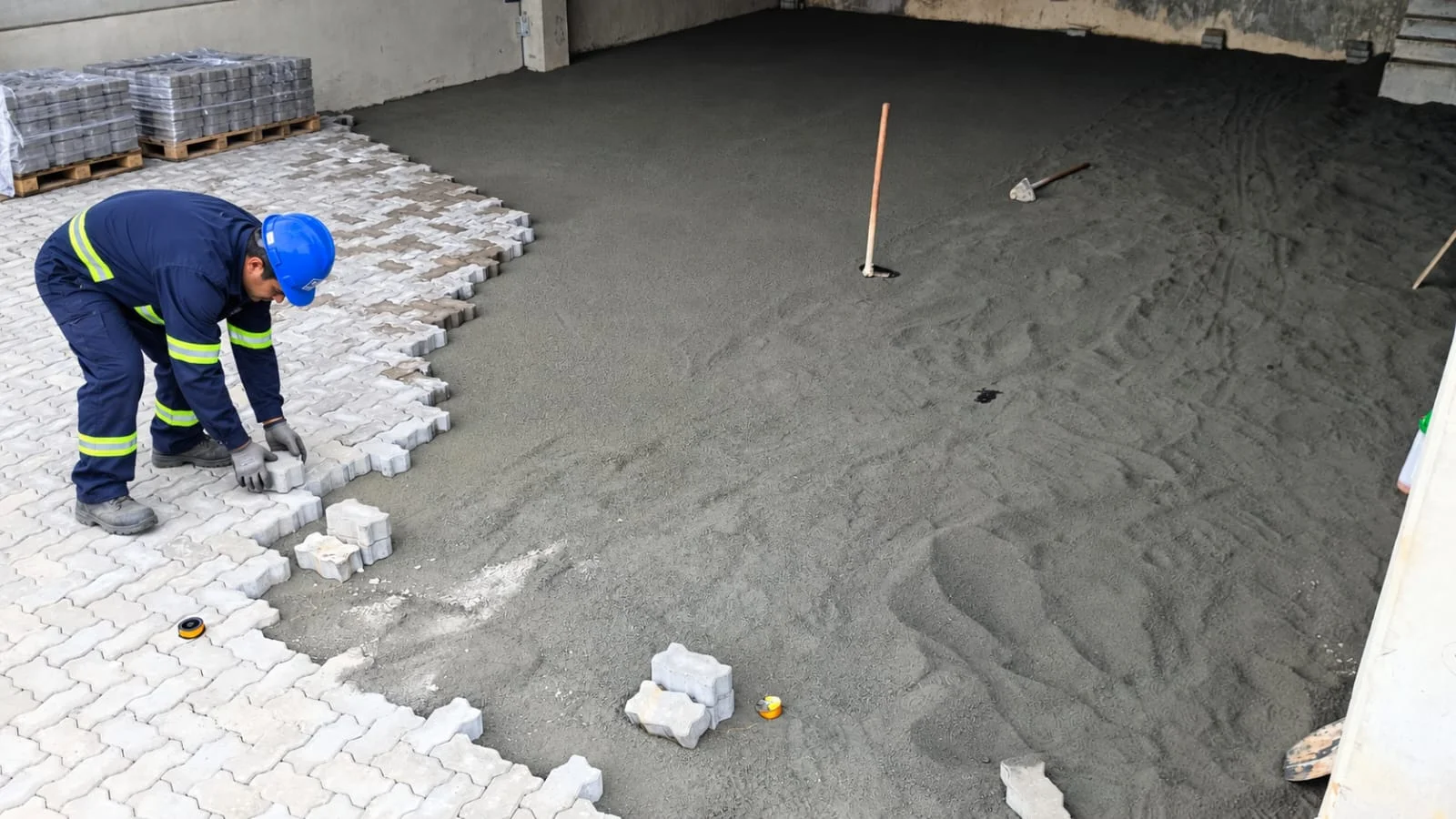 Obra executada pela Elotec