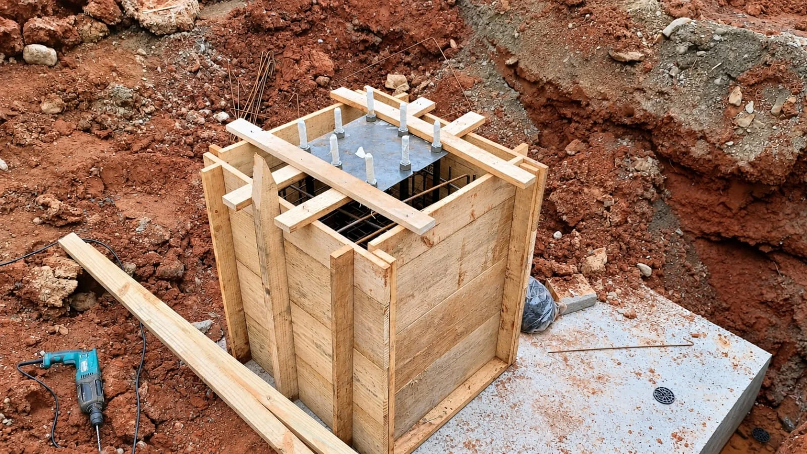 Obra executada pela Elotec