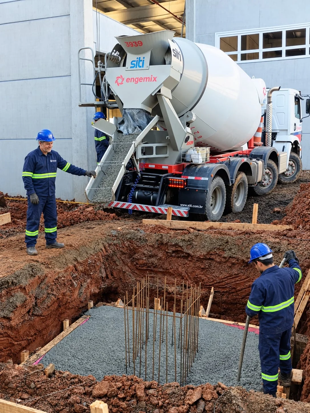 Obra executada pela Elotec