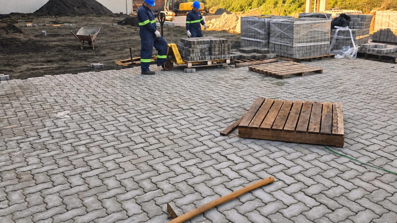 Obra executada pela Elotec